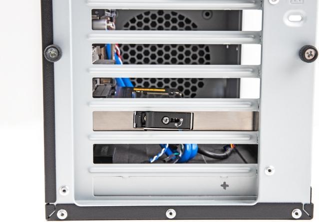 Actual product image Delock Removable rack Slot 1 x M.2 NMVe SSD for removable rack