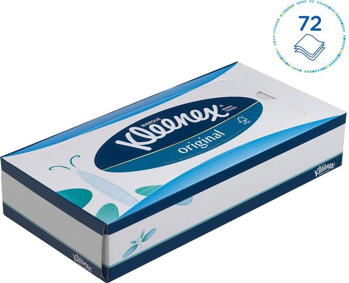 Kleenex Scatola per cosmetici 12x 72 fazzoletti di carta