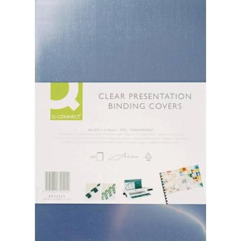 Q-Connect, Bindegerät Zubehör, Einbandfolien