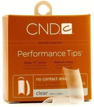 Produktbild CND Brisa Sculpting Gel Performance Clear Tips Nr. 8 (Nagelstyling Set)