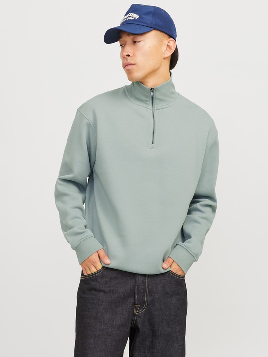 Actual product image Jack & Jones Jjebradley Sweat Half Zip Noos (XL)