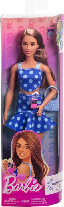 Produktbild Barbie Fashionista Puppe - Blue Polka Dot