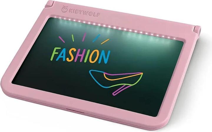Actual product image Kidywolf Leuchtende Designtafel rosa