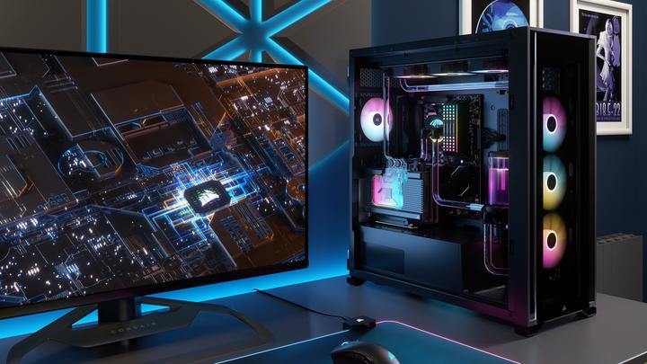 Actual product image Corsair GPU water block, XG7 RGB 40-Series