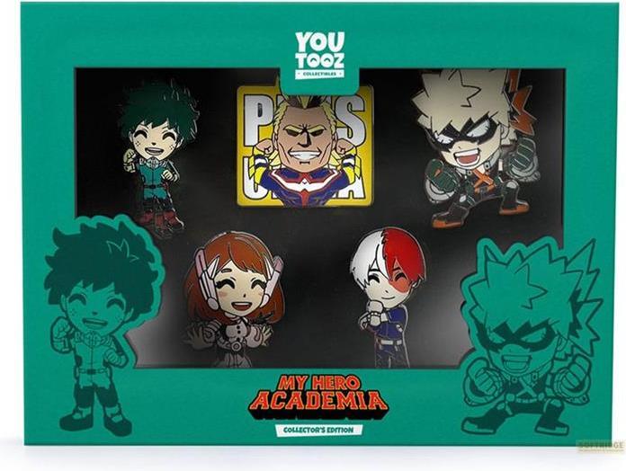 Actual product image Youtooz My Hero Academia pin badge set 5 cm (6)