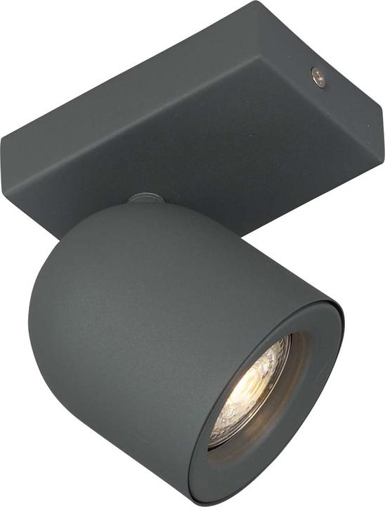 Böhmer Deckenstrahler 1xGU10 Struktur grau 42001 (GU10)
