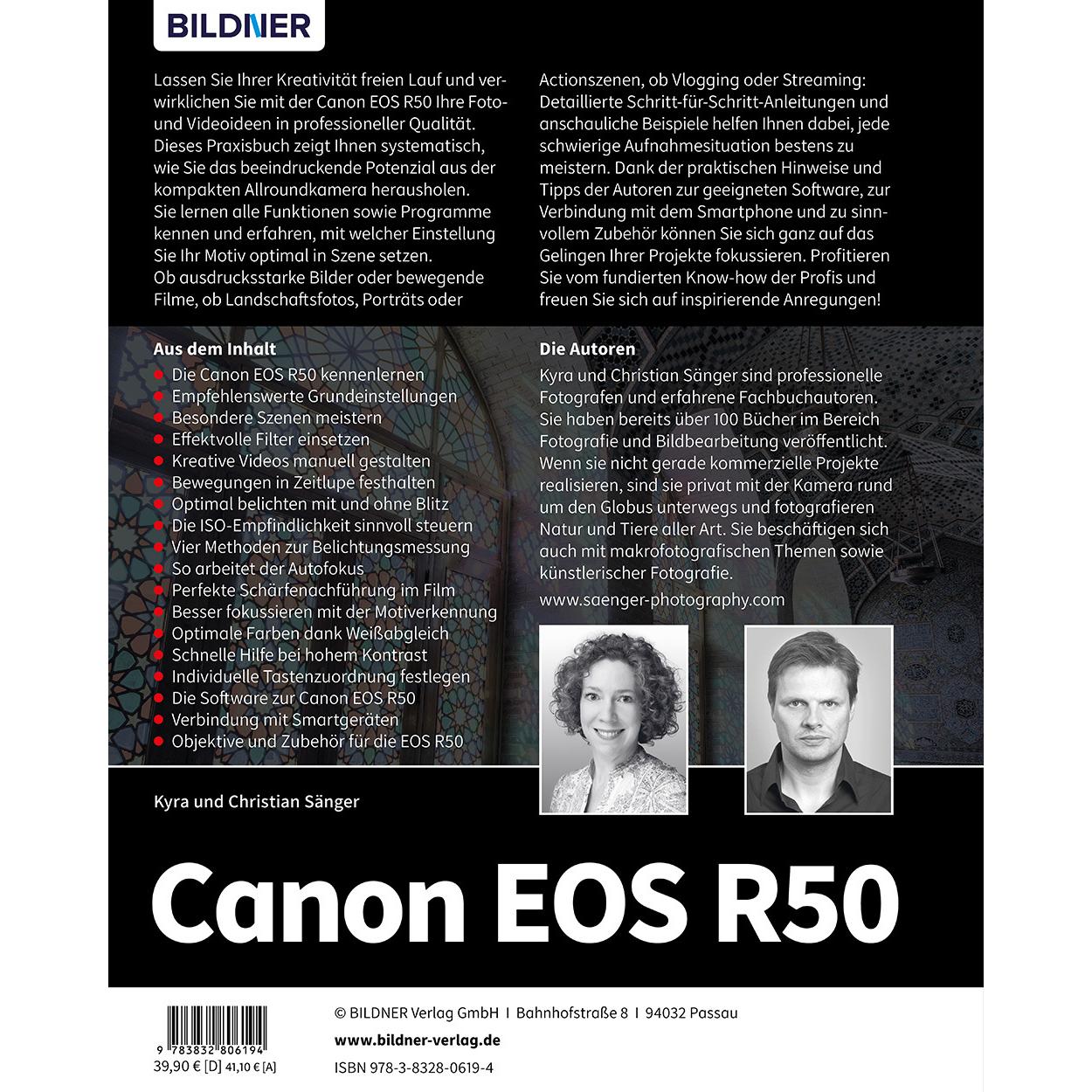 Thumbnail - Canon EOS R50, Ratgeber von Kyra Sänger, Christian Sänger