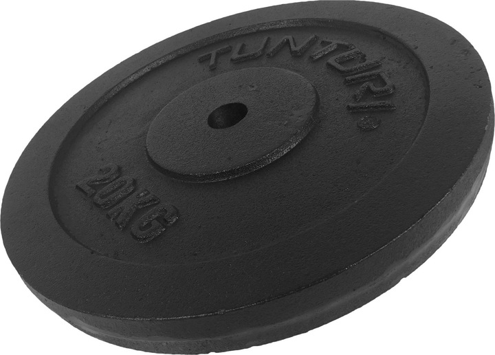 Actual product image Tunturi Gusseisen 20 kg Gewichtscheibe 30 mm (1 x 20 kg)