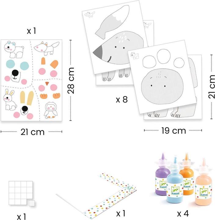 Actual product image Djeco Malspass für kleine Hände