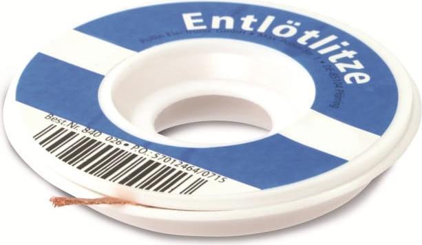 Produktbild Eneroid Entlötlitze, 3,0 mm, 1,5 m (Entlötlitze)