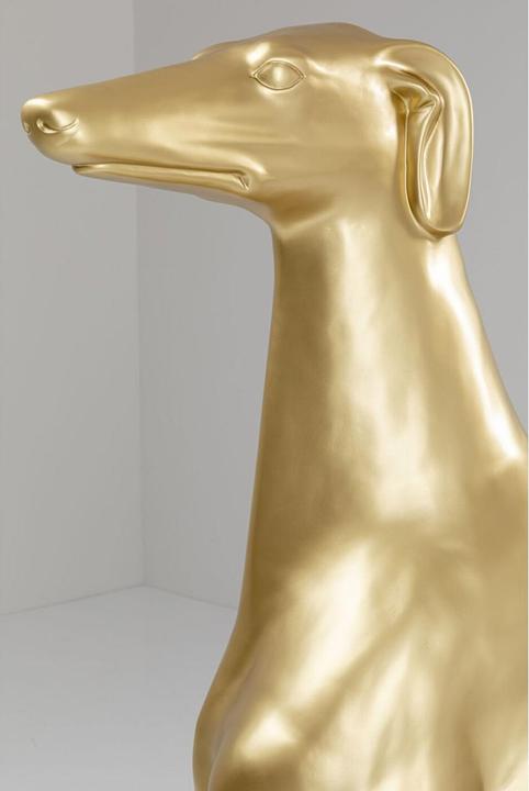 Actual product image Kare Design Sculpture Greyhound Oskar Gold 180cm