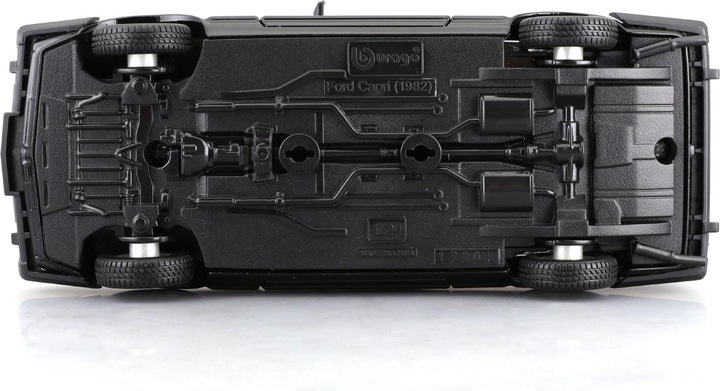 Produktbild Bburago Ford Capri 1600 GT 1/24 schwarz