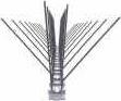 Produktbild MD 10 Meter 4 reihig Taubenspikes Polycarbonat Profiqualität