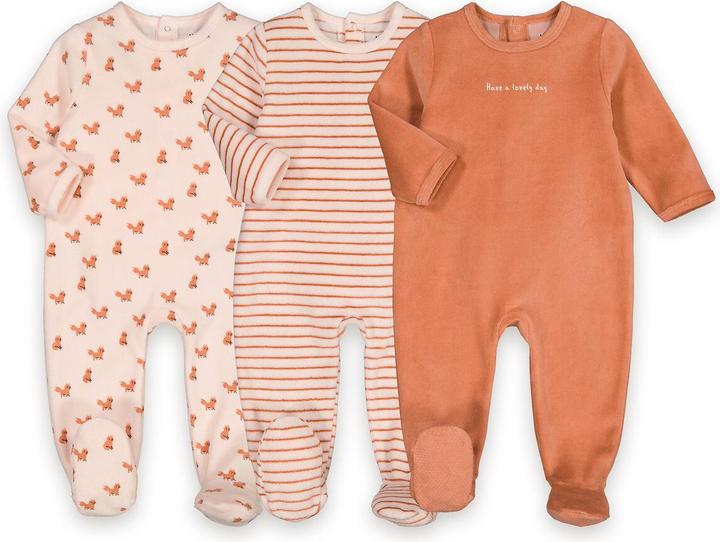Produktbild La Redoute Collections 3er-Pack Strampler aus Baumwolle (86)