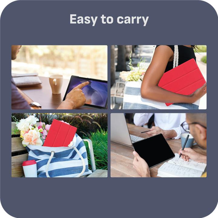 Produktbild Cazy Premium Smart Hülle Kompatibel mit Samsung Galaxy Tab A8 - Schutz Etui Hülle - Automatischem (Galaxy Tab A8)