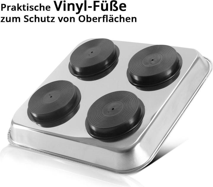 Produktbild Stahlwerk Magnetschale MS-30 ST 270 x 292 x 30 mm Magnetteller Schraubenschale (1 x)