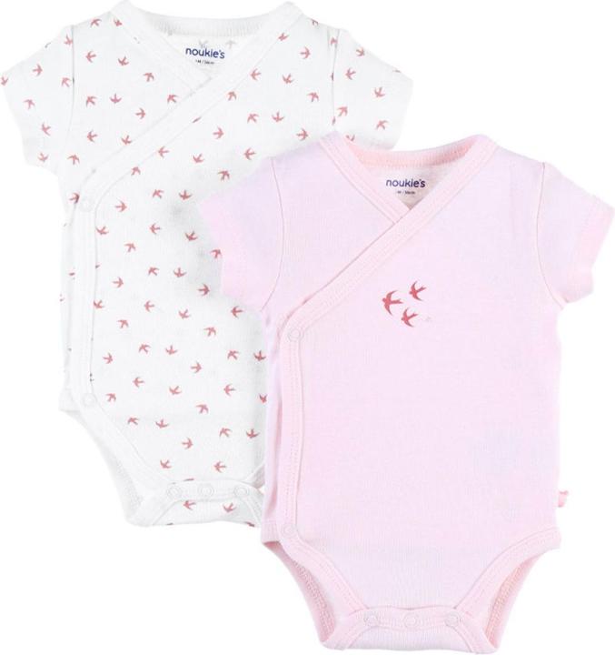 Produktbild Noukies 2er Kurzarmbody gekreuzt