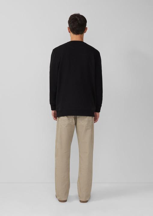 Produktbild s.Oliver Sweatshirt Sweatshirt aus Baumwollmix mit Crew Neck (S)