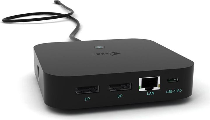 Image du produit i-tec Dual DP USB-C Power Delivery 4k Dock (USB-C, 3 Ports)