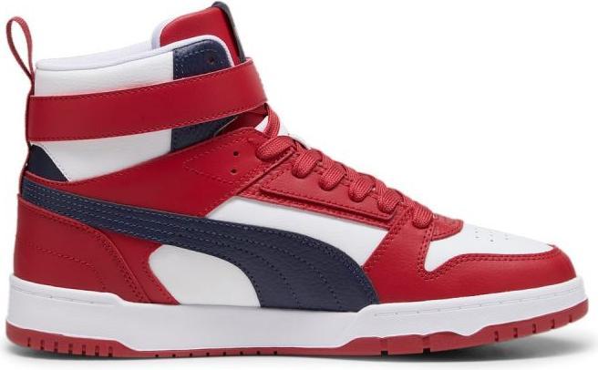 PUMA Blanc-New Navy-Club Rouge