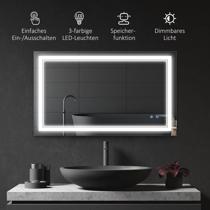 Immagine prodotto Kleankin LED (100 x 60 cm)