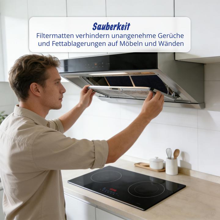 Produktbild Relaxdays 5x Dunstabzugshaubenfilter