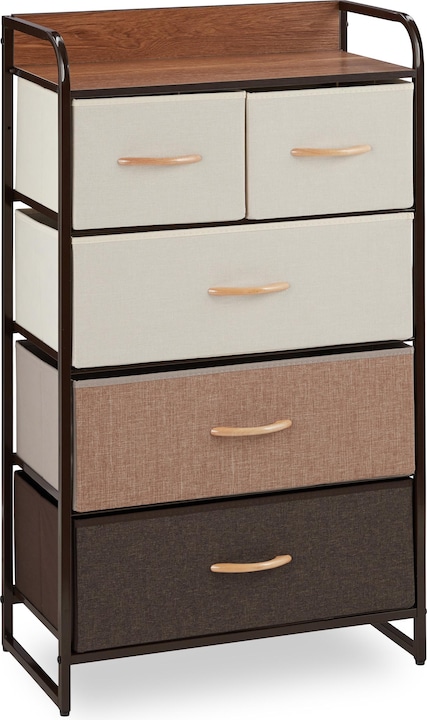 Relaxdays Schubladenschrank (58 x 31.5 x 100 cm)