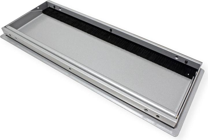 Produktbild Bachmann CONI COVER Einbaurahmen silbergrau (6x)