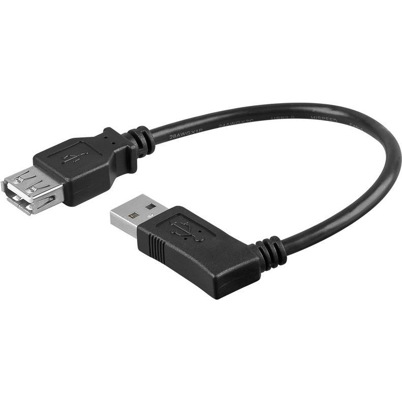 Thumbnail - Goobay USB A – USB A (0.30 m, USB 2.0), USB Kabel