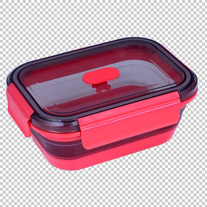 Actual product image Lurch Foldable box silicone Up&Down 800ml frozen pink (0.80 l)