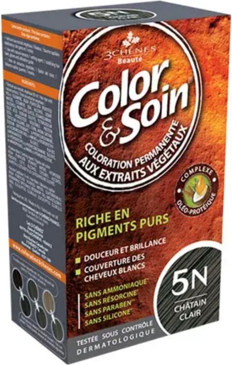 Image du produit 3 Chênes Coloration 5N châtain clair (5N châtain clair)