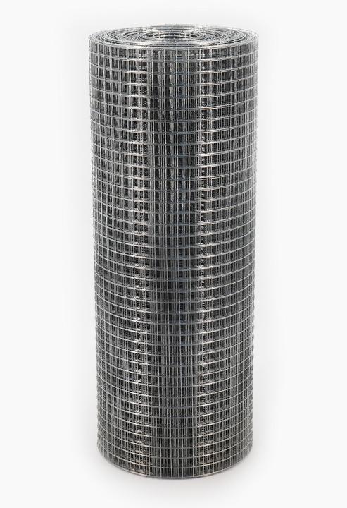 Actual product image Aquagart 160m x 0,5m Volierendraht Drahtgitter Schweissgitter Drahtzaun Feuerverzinkt