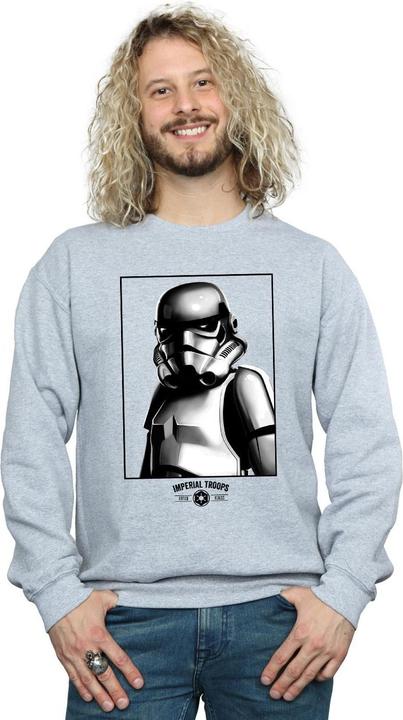 Immagine prodotto Star Wars Imperial Troops Felpa Uomo (L)
