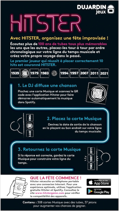 Immagine prodotto Jumbo Hitster (Francese)