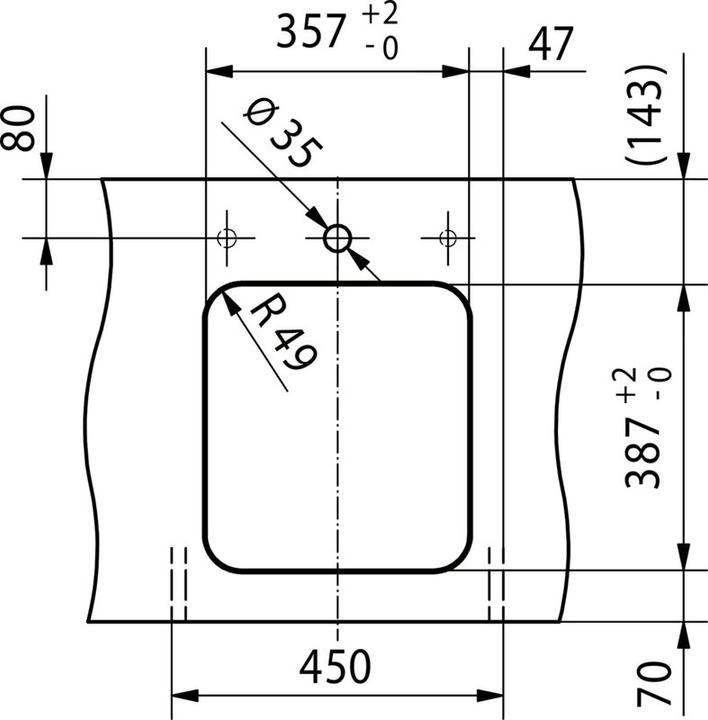 Produktbild Franke Largo LAX 110-36 (Unterbauspüle, 38.40 cm, 41.40 cm)