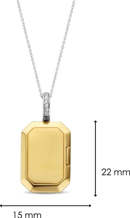 Produktbild Ti Sento Milano Kette (925 Sterling Silber, Vergoldet, 45 cm)