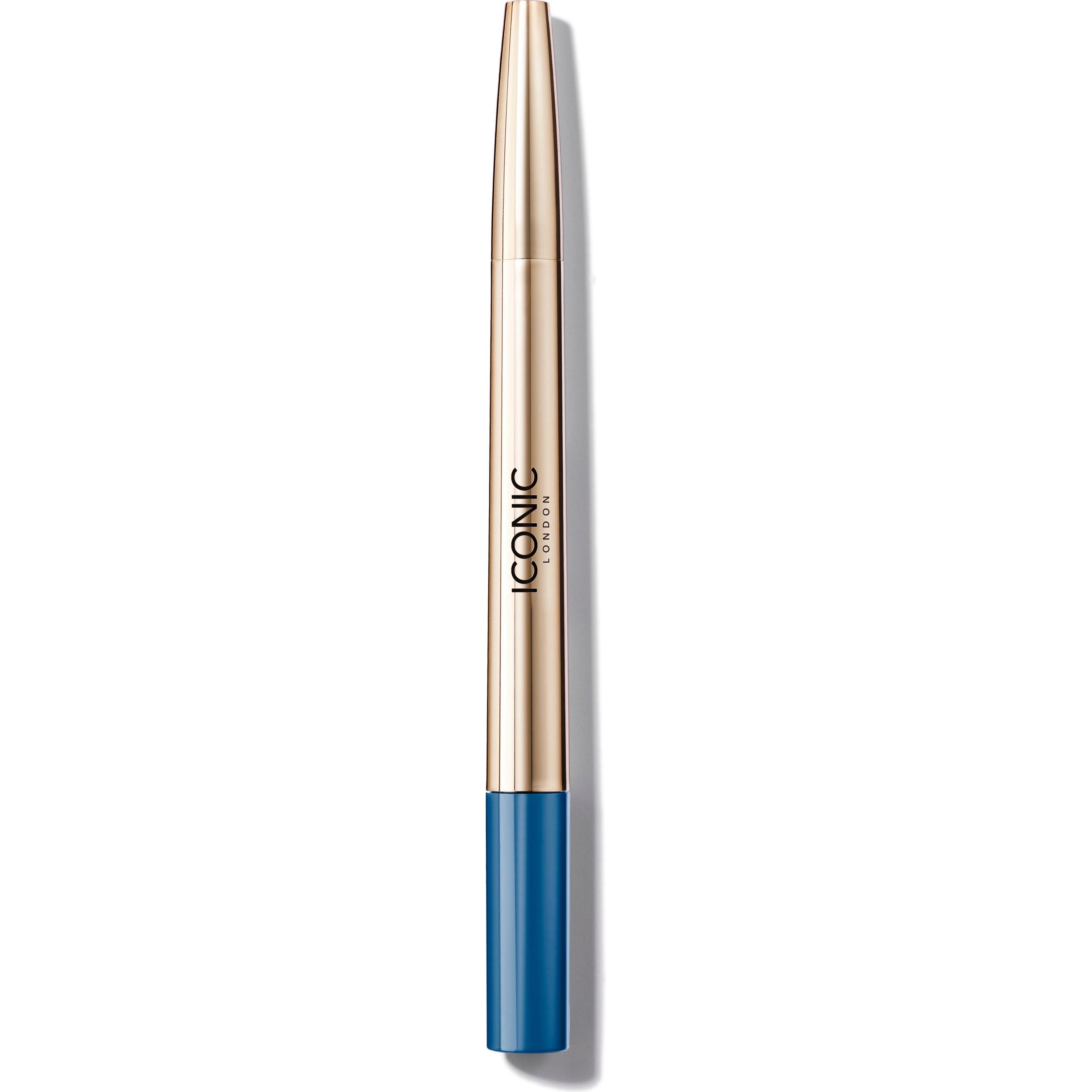 Iconic London, Eyeliner + Kajal, - Eyeliner Duo Smokey Eye - Electric Blue (Blu Elettrico)