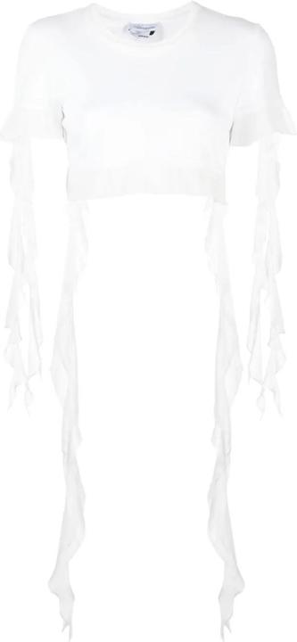 Blumarine T-shirt Ruches (M)