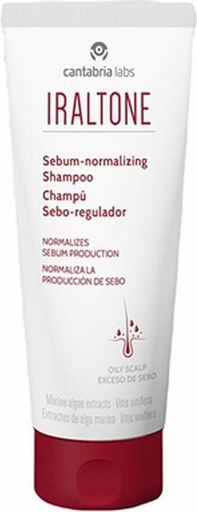 Actual product image Cantabria Labs Iraltone Sebum Normalising Shampoo 200ml (200 ml, Liquid shampoo)
