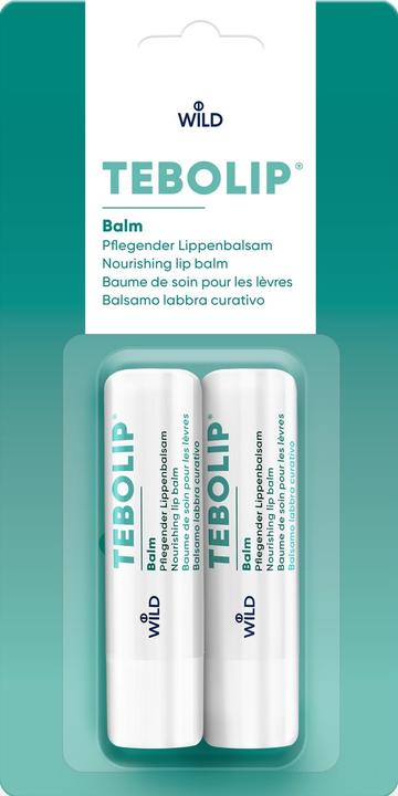 Produktbild Tebo Lip Balsam Stift mit Teebaumoel 2 x DUO (Lippenbalsam, 210 ml)