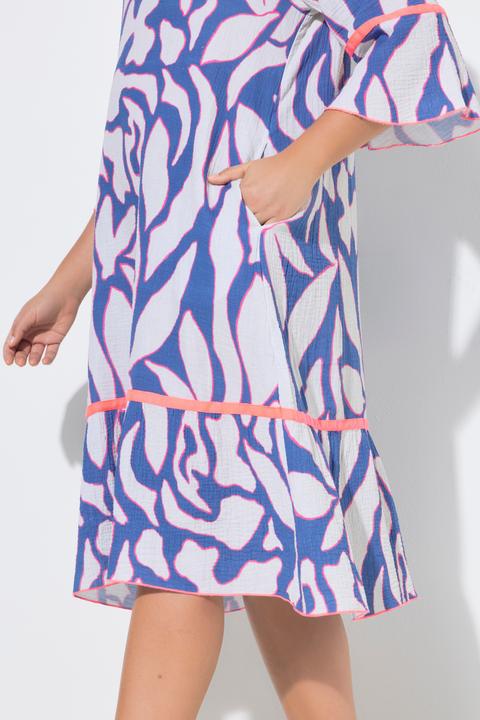 Image du produit Laurasøn Robe en mousseline à manches 3/4 (52)