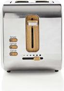 Immagine prodotto Nedis Tostapane - Soft touch - 6 diverse impostazioni - Funzione di scongelamento e riscaldamento -