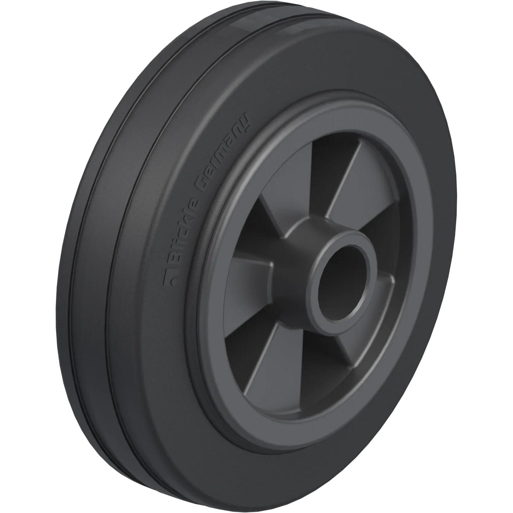 Blickle, Ruote + Rotelle, 29124 VPP 100/15G Schwerlast-Rad Rad-Durchmesser 100 mm Tragfähigkeit max. 70 kg