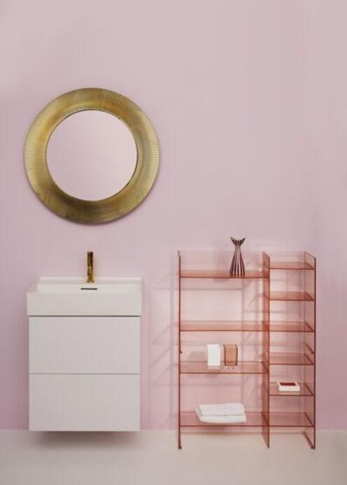 Produktbild Laufen Kartell Sound-rack Regal, B/T/H: 750/260/530 mm, H3893310 (75 x 26 x 53 cm)