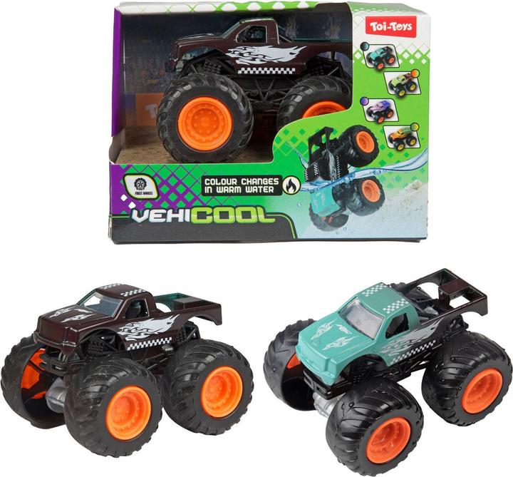 Produktbild Toi-Toys Vehicool Farbwechselnder Monstertruck – 8,5 cm
