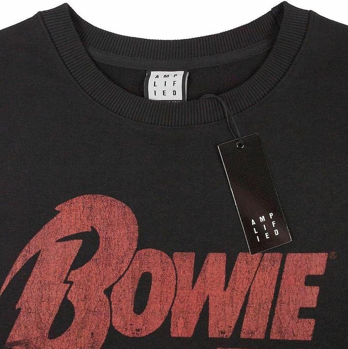 Immagine prodotto Amplified Felpa David Bowie Logo Uomo (S)