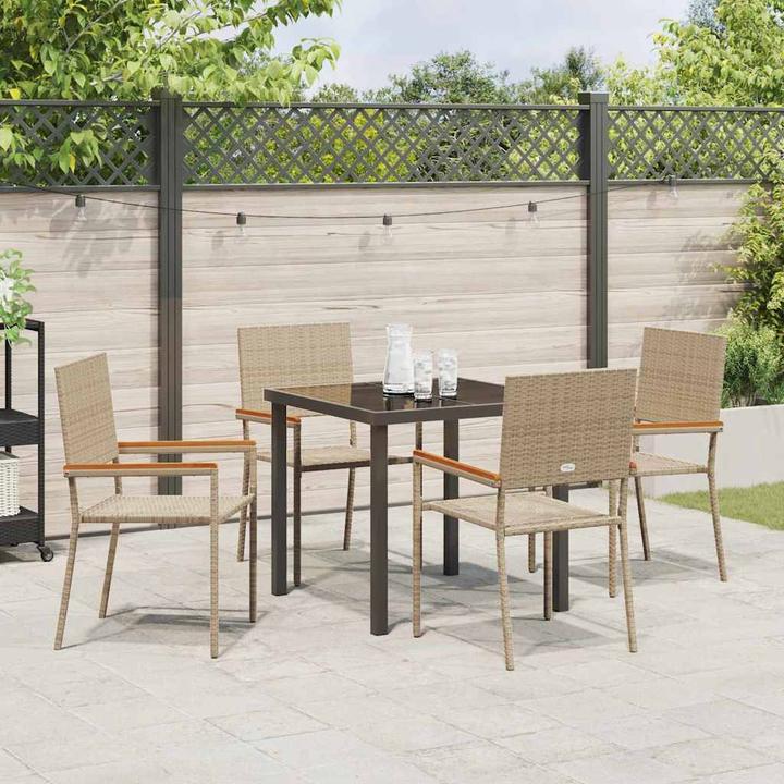Actual product image vidaXL Garden dining set (80 cm)