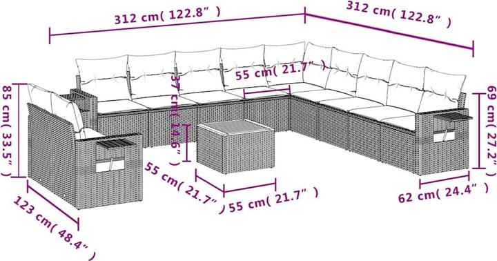 Produktbild vidaXL Rafael