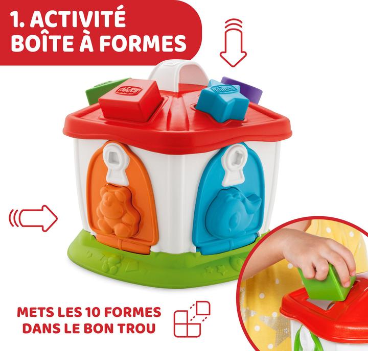 Actual product image Chicco 2 in 1 animal circus
