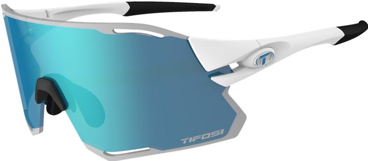 Actual product image MGA Tifosi Rail Race Clarion Matte white glasses (2 Hand Clarion Blue 14.7% light transmission, 95.6% (Mat White)